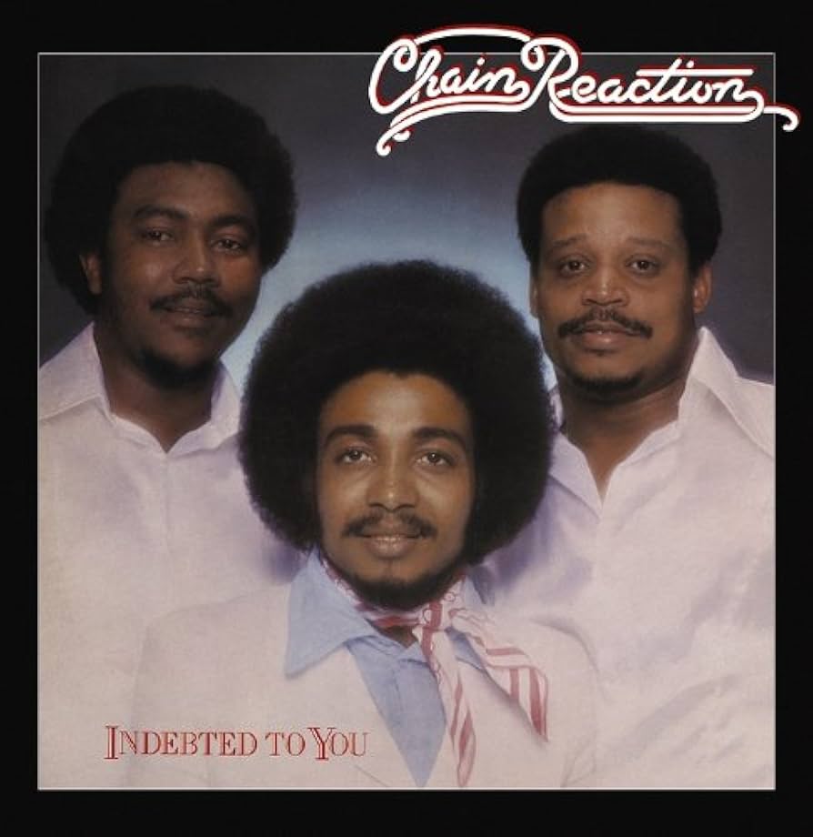 Chain Reaction, Indebted to You, Gull 1977 — album cover