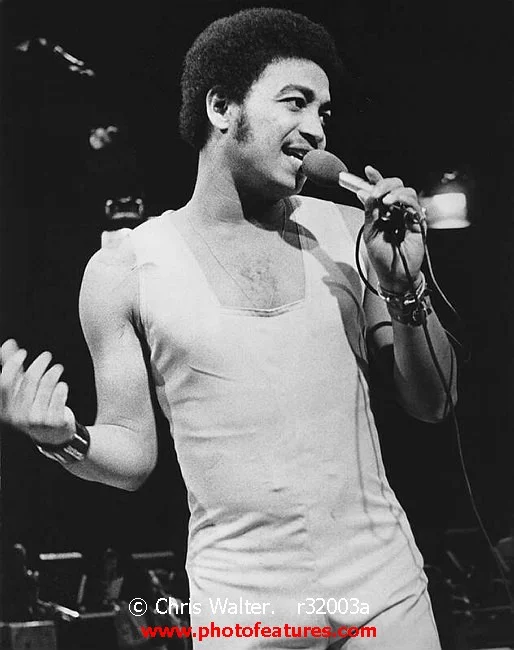 Bruce Ruffin on tour, archive photograph